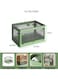Versatile Foldable Transparent Storage Box for Books and Household Items 51.5 X 30 cm
