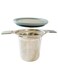 Steel Tea Infuser Strainer with Double Heat-Proof Handles and Extra Fine Mesh for Loose Leaf Tea