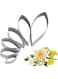 KALAIEN 6pcs/Set Dahlia Sugar Flower Cutter Set Fondant Cake Sugarcraft Decorating Tools