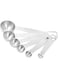 Royalford 6 Pcs Stainless Steel Measuring Spoon Set &ndash; Ergonomic Design, Dishwasher Safe, Clear Markings, FDA Approved &ndash; for Precise Cooking