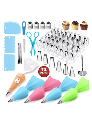 Pcs Icing Piping Tips Cake Decorating Tools Cream Bag Pastry Nozzles Converter Confectionery Dessert Baking
