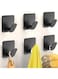 8 Pcs Adhesive Wall Hook Towel Hooks, Stainless Steel Heavy Duty Hook for Hanging Towels, Robes, Coats, Keys,Calendars, Stick on Bathroom/Room/Door/Kitchen