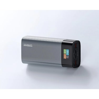 Powerology VoltEdge 40000mAh 145W Ultra-Fast Multi-Device Power Bank with Smart Display