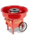HALAMODO Cotton Candy Maker, Mini Candy Maker, Retro Style Design, Great Gift for Birthday Parties, Children's Day and Christmas Day, Colour Candy (Red)