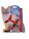 Mumoo Bear Collar Cats Red Color, One Size