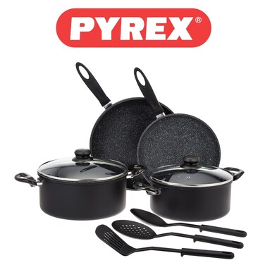 Pyrex Elegance 9-pieces Cookware Set