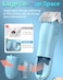 ENSSU Vacuum Hair Clippers For Kids, Rechargeable Vacuum Hair Cutter With 2 Modes For Children/Infant/Men, Waterproof Baby Hair Clippers Trimmers Cordless Haircut Kit In Large Hairs Storage Space