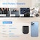 ENSSU Mini Electric Shaver For Men, Portable Cordless Razor, USB-C Rechargeable, IPX7 Waterproof, Travel Shaver With Battery Indicator, Easy To Clean