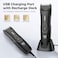ENSSU Hair Clippers For Men, Beard Trimmer With Skin-Safe Ceramic Blade &amp; Wireless Charging Dock, Rechargeable Electric Razor Shaver For Men's Body Grooming