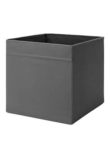 Matte Finish Storage Box Grey 33 x 38 x 33CM
