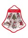 Magic Park Christmas Cookie Cutters Xmas Biscuit Cutter Mold DIY Stainless Steel Cookie Cutter Holiday Cookie Cutters Gingerbread Christmas Tree Reindeer Christmas House Christmas Shapes (6)