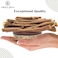 AWAFI MILL Licorice Root Pure - 100% Natural Chew Sticks   Premium Glycyrrhiza Glabra for Culinary and Aromatic Use (Bottle of 50 gram / 1.7 Oz)