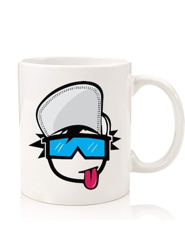 Premium Quality Two Sided Printed Coffee Mug Tea Cup For Home Office, Kids Men Women Crew 5