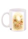 Cartoon Baby Printed Coffee Mug White/Beige 11ounce