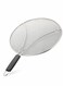 Steel Oil Splatter Guard with Silicone Handle - 99% Hot Oil Protection, Fine Mesh Frying Pan Shield, Kitchen Grease Screen with Resting Feet