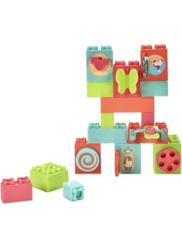 little tikes Baby Builders - Explore Together Blocks First Blocks, 16 pcs