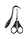 Mikki Dog, Cat Ear And Face Grooming Care Set - Scissors Comb For Face, Ear, Nose Paw, Clear, 50709