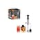 5-in-1 Electric Hand Blender Set, Infinite Speed Control with Whisk and Chopper.