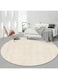XMJAD Modern Light Luxury Round Carpets Mat，Machine Washable Short Pile Carpets,Bedroom Living Room Sofa Floor Mats,Dressing Chair Bedside Blanket Hanging Basket Round Floor Carpet Mats