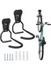 Joyzzz Bicycle Wall Mount, 2 Pack Heavy Duty Bike Storage Hooks, Wall Mount Bike Hanger Storage Bicycle, Garage Wall Hooks for Garden Lawn Tools, Ladders, Eater, Shed Yard Garage Organizer