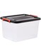 Sunray Lock &amp; Lock Plastic Storage Box, assorted colors, 55L, YX55L