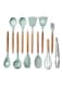 Cooking Utensils Set Blue/Beige
