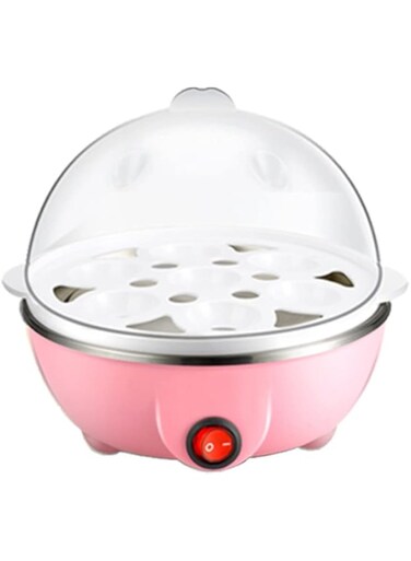 WGHJK Multifunctional Electric Egg Boiler Universal 7 Egg Boiler Steamer Fried Egg Cooking Tool Kitchen Utensils Breakfast (Color : A, Size : 16 * 14.5cm)