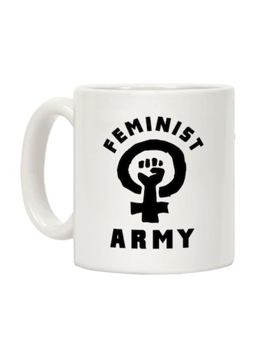 Army Printed Coffee Mug White