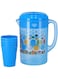 Delcasa Water Jug With 4Pc Glass