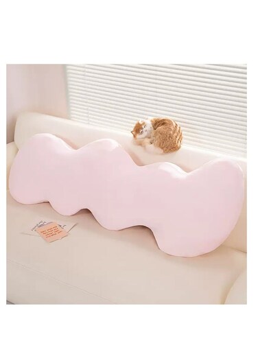 Ice Silk Adult Body Pillow 130cm Long Pillow Detachable and Washable Pregnant Women's Side Sleep Pillow Summer Cool and Breathable Pillow Multi functional Sofa Bedroom Napping Pillow Support Waist Back Legs Sleep Companion