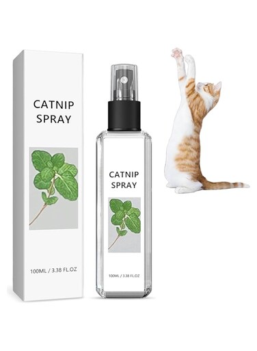 Catnip Mist Spray, Cat Calming Spray, Catnip Mist Spray for Indoor Cats and Kittens Training Redirecting Bad Behaviors
