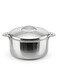Signature Hotpot   Premium Insulated Casserole for Hot &amp; Cold Food   Stainless Steel Inner   Long Heat Retention   Elegant Serving Hot Pot Steel Finish- 1500ML