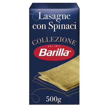 Barilla Collezione Green Verdi Lasagne Pasta, 500g