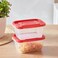 LocknLock EzLock 800ml Rectangular Food Storage Containers &ndash; Set of 2, Stackable &amp; Microwave-Safe