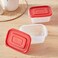 LocknLock EzLock 800ml Rectangular Food Storage Containers &ndash; Set of 2, Stackable &amp; Microwave-Safe