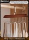 1pc Multi Hook Coat Racks 360 Degree Space Saving Hangers with 8 Hooks Multifunctional Non-Slip Storage Hangers for Ties, Scarves, Socks