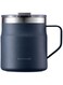 LocknLock Metro Mug 355ml Navy &ndash; Double-Wall Insulated Stainless Steel Mug with Spill-Resistant Lid