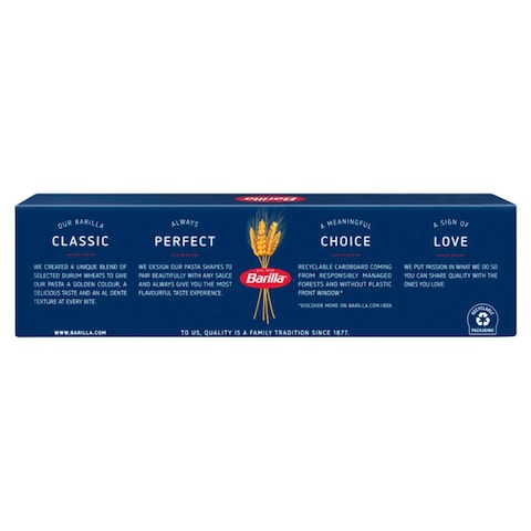 Barilla Number 3 Spaghettini Pasta, 500g
