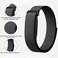 Replacement Strap For Google Fitbit Air Nylon Loop Hook and Loop Fastener Watch Band(Lavender)