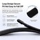 Replacement Strap For Google Fitbit Air Nylon Loop Hook and Loop Fastener Watch Band(Lavender)