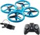 Silverlit Radio Control Flashing Drone, Black/Blue