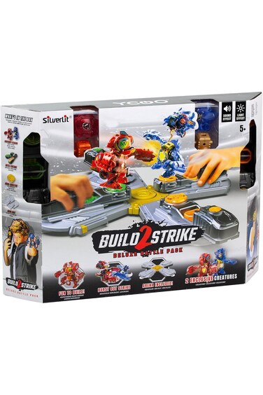 Silverlit Bulid 2 Strike Deluxe Battle Pack