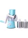 Manual Vegetable Cutter Slicer Kitchen Accessories Multifunctional Round Mandoline Slicer Potato Cheese Kitchen Gadgets