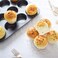 Non-Stick Carbon Steel Muffin Pans - Pair Of Cupcake Cookie Sheet Pan Style For Baking, Muffin Pans W/ 12 Cups Cupcake Baking Tray (Black)