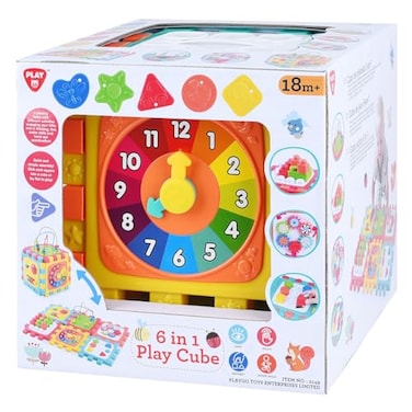 PlayGo 6-In-1 Play Cube