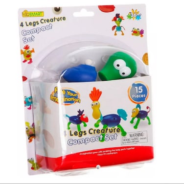 KIDSMART 4-Legs Creature Compact Set &ndash; Fun Educational Toy for Kids, Creative Play Set