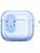 Amazing Thing MINIMAL for AirPods 4 (2024) case cover with Carabiner - Blue
