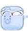 Amazing Thing MINIMAL for AirPods 4 (2024) case cover with Carabiner - Blue