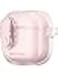 Amazing Thing MINIMAL for AirPods 4 (2024) case cover with Carabiner - Pink
