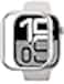 Amazing Thing Minimal designed for Apple Watch Series 10 46mm case cover - Silver